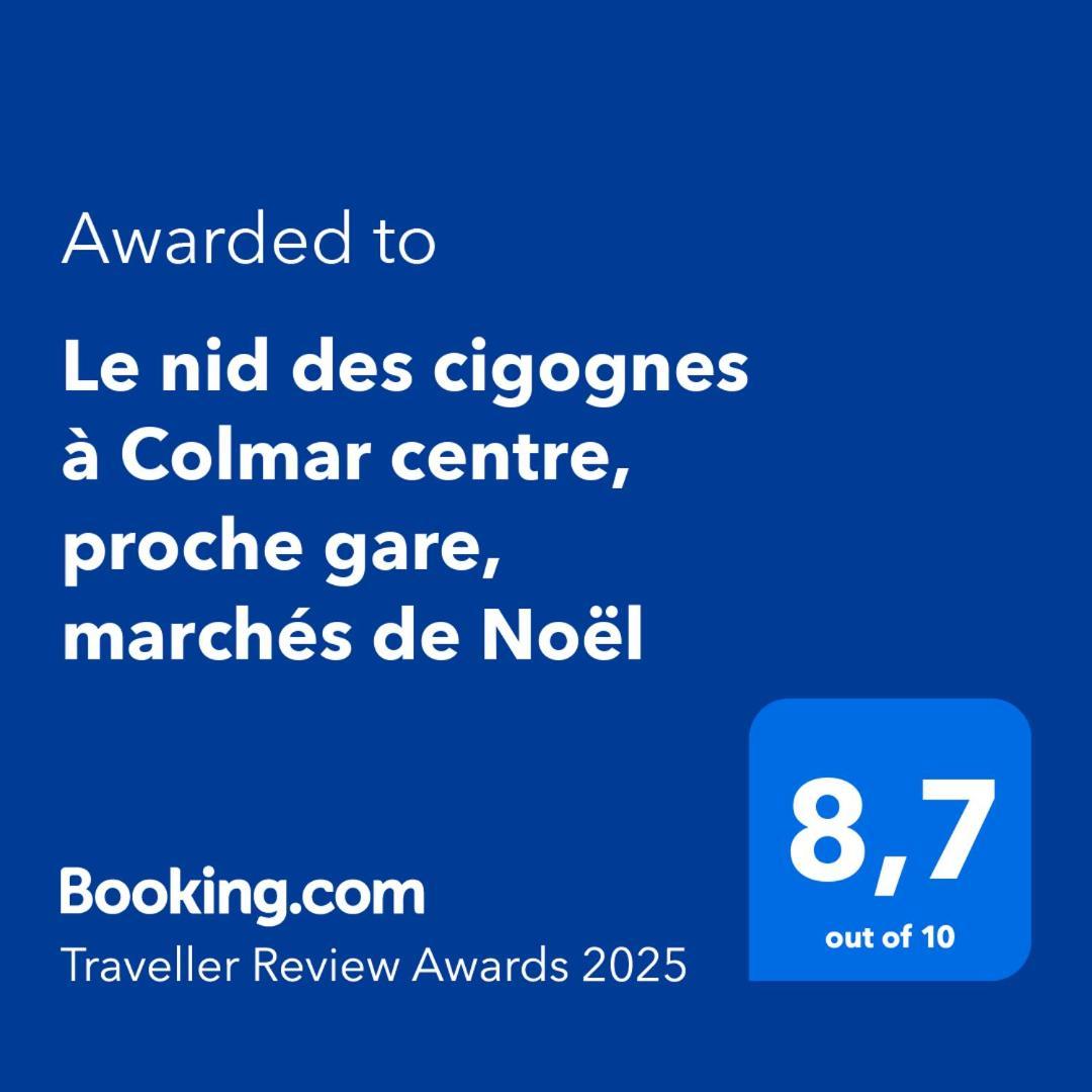 Apartament Le Nid Des Cigognes A Colmar Centre, Proche Gare, Marches De Noel Zewnętrze zdjęcie
